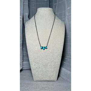 Collier Peggy Skeets Kingman en turquoise et argent sterling, cadeau pour toutes les occasions - Product Image 6