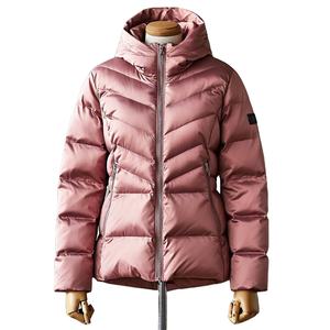OEMWomen'sPufferJacketQuiltedDownHoodedBubbleOversizeWinterJacketWindbreakerWholesaleBreathableCoatMadeinPakistan - Product Image 5