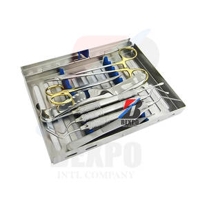 Kit de cirugía oral avanzada de ortodoncia dental, instrumentos de cirugía de implantes - Product Image 1