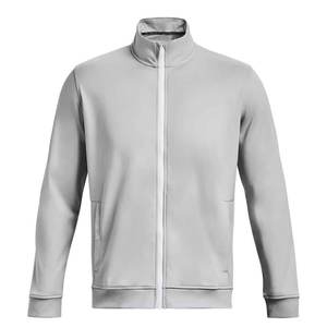 Nueva y elegante chaqueta transpirable de poliéster Spandex con cremallera frontal y cuello levantado para hombres, chaquetas para hombres - Product Image 4