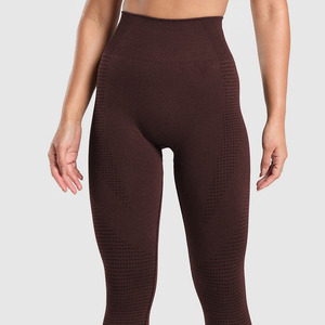 Women's Seamless Brushed Fleece Lined <b>Leggings</b> High Waist Winter Warm Sport Fitness Yoga Active Wear for Casual Style - Product Image 6