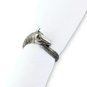 Horse Style Metal Napkin Ring Elegant <b>Table</b> Decor for Home Dining Parties Restaurants and Special <b>Occasions</b> From India - Product Image 3