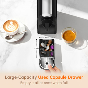 Macchina da Caffè Espresso Elettrica Portatile Nera da 20 <span class=keywords><strong>Bar</strong></span> per Uso Domestico, Monodose, di Grande Successo - Product Image 6