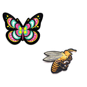 Parche de transferencia de calor bordado personalizado, recién llegado, diseño de dibujos animados, parches para coser con plancha para ropa - Product Image 6