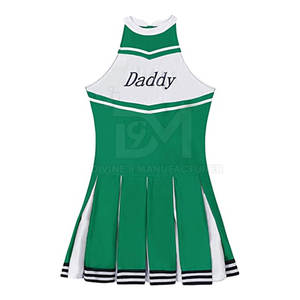 Nouvelle arrivée uniforme de pom-pom girl en polyester et spandex uniforme de pom-pom girl de haute qualité - Product Image 3