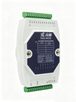 Module DAQ industriel isolé 32 bits RS485 Modbus RTU, large plage de tension 10-30V, pour acquisition de données sur rail DIN pour la fabrication intelligente