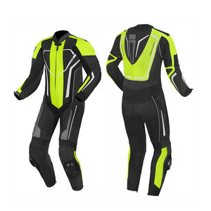 Combinaison de sécurité pour moto en cuir imprimé de qualité professionnelle avec fonction de séchage rapide, ajustement confortable pour les longues distances - Product Image 5