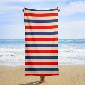 Toalla de Playa Moderna de Verano, Desechable, Comprimida, de Algodón, Antiarena, de Secado Rápido, Ligera, Extra Grande, de Primera Calidad - Product Image 2