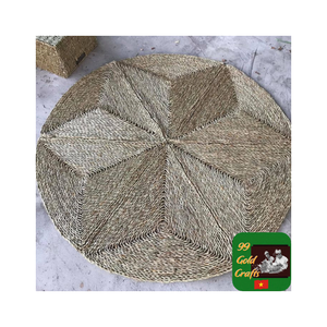 Alfombra de suelo de algas marinas hecha a mano, duradera, ideal para uso diario, Alfombra tejida para sala de estar interior y exterior con estética natural - Product Image 3