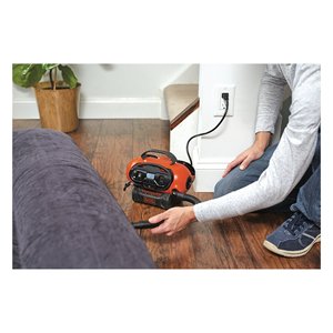 Compresor de Aire Portátil sin Aceite Black & Decker de 12V CC (11 bar/160 psi) con Encendedor de Cigarrillos de 12V BDCINF18N, Categoría Bombas - Product Image 4