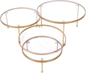 ขาตั้งเค้กโลหะสไตล์วินเทจ ดีไซน์หรูหรา เพิ่มเสน่ห์ให้กับงานแต่งงาน งานปาร์ตี้ และตกแต่งโต๊ะขนมหวาน ราคาส่งจากอินเดีย - Product Image 6