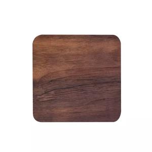 ชุดถาดรองแก้วไม้สไตล์คลาสสิก4ชิ้นงานตามสั่งสำหรับบ้านโรงแรมร้านอาหาร - Product Image 1