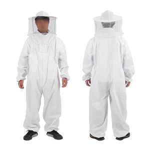 High Quality Cotton Beekeeping Suit Long <b>Sleeves</b> Ventilation Anti-Cut Feature Made Pakistan OEM Service Available OEM - Product Image 1