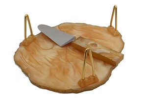 Soporte para Tartas con diseño de lava de resina personalizado al por mayor, soporte económico para bodas y fiestas, manualidades y regalos, herramientas para tartas - Product Image 2