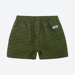 Custom Quick Dry Lightweight Elastic Drawstring Waist <b>Shorts</b> <b>With</b> <b>Zipper</b> Hidden <b>Pocket</b> Swimming Plain Nylon Spandex <b>Short</b> Men - Product Image 2