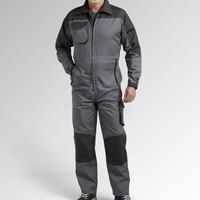Overol de Trabajo de Seguridad para Hombre, Suministro de Fábrica, Impermeable, Transpirable, de Poliéster, Mangas Largas, Colores Personalizados, Logotipo, Servicio OEM, Alta Calidad