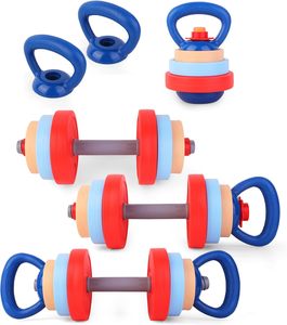 Groothandel Hoogwaardige Eva Water Dumbbell Fitness Barbell Resistentie Kettlebell Yoga Toegewijde Kinderpraktijk Rekwisieten - Product Image 1