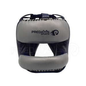 Casco de Boxeo de Cuero de Diseño Personalizado Profesional con Protección para Uso Unisex - Product Image 1