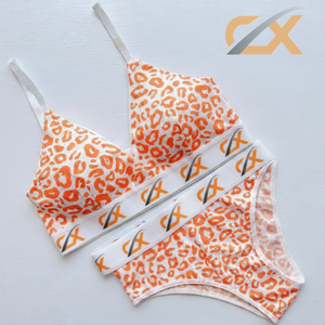 Conjunto de Lencería Hipster de Algodón 100% con Estampado de Leopardo Climax Premium, Brasier y Bragas Transpirables sin Costuras para Mujer, Alta Elasticidad, Venta al por Mayor 2 - Product Image 2