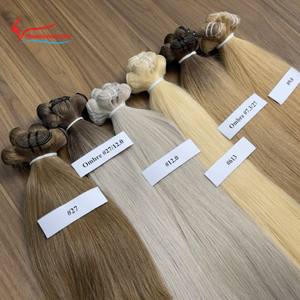 Extensiones de Cabello Humano Vietnamita de Primera Calidad, Trama de Cabello Cosida a Máquina, Paquetes de Cabello, Colores de Salón de Belleza de Lujo - Product Image 3