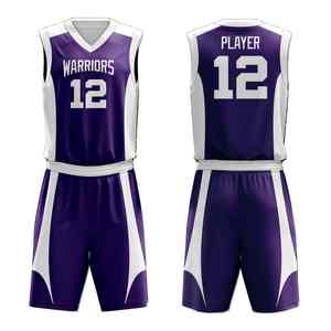 Uniforme de Baloncesto Personalizado de Alta Calidad, Sublimado, Transpirable, de Secado Rápido, 100% Algodón, Ropa de Equipo a Bajo Precio - Product Image 3