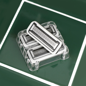 New 5 Refill OEM Shaving Blade Cartridges Mens Facial <strong>Razor</strong> 5 Layers <strong>Razor</strong> Blades Refills - Product Image 2