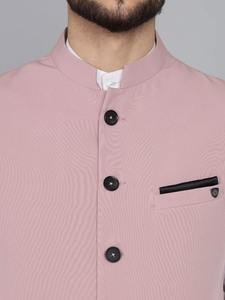 High on Demand Pink Waistcoat for Men for Corporate Wear Groom Wear Events and Daily Office Use Available for factory Price - Product Image 4