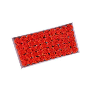 Fleur de savon rose épaissie à trois couches boîte artificielle tissu usine directe à la main bricolage saint valentin emballage cadeau pour les magasins - Product Image 3