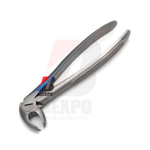 Fórceps dentales de extracción de dientes #33 3mm Instrumentos de acero dentado para premolares de raíces inferiores Fuente de alimentación manual - Product Image 5