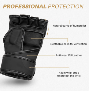 100% Guantes de MMA Premium para Sparring, Kickboxing y entrenamiento de artes marciales del fabricante de Pakistán - Product Image 5