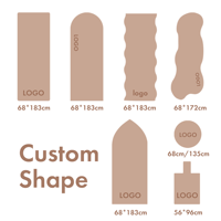 Tapis de yoga YEWAYOGA en caoutchouc naturel PU, taille personnalisable, logo personnalisé disponible pour les commandes en gros, design léger et portable