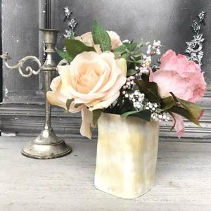 Top Quality Salt <b>Lamp</b> Buffalo Horn Flower Vase Living Room Flower Arrangement TV Cabinet Table Home Decor Horn Flower Vase - Product Image 3