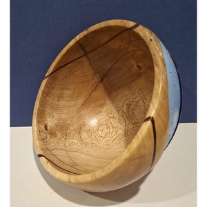 Hot Selling Handmade Eco-Friendly Lightweight <b>Wooden</b> <b>Fruit</b> <b>Bowl</b> Resin Decorations Customizable Logo-Perfect Gift for New Kitchen - Product Image 6