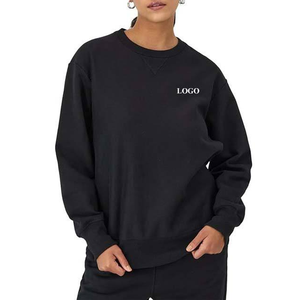 Sweat à capuche pour femme à col rond, imprimé personnalisé sur le devant, brodé, automne-hiver, coton/polyester, écologique, coupe ample - Product Image 6