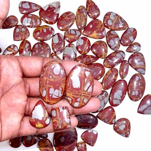 Vente en gros de pierres précieuses en vrac naturelles de qualité supérieure Noreena Jasper Cabochon de haute qualité fait à la main pour bijoux - Product Image 5