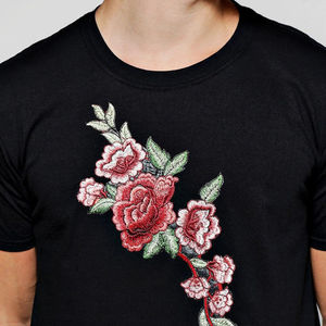 Camisetas Bordadas con Logotipo Personalizado para Hombre, Nuevas a Bajo Precio, Camisetas Bordadas Transpirables de Manga Corta para Hombre, Venta en Línea - Product Image 6