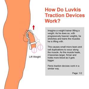 Appareil d'Étirement par Traction Pénienne pour Homme pour Sexe Sécuritaire Transfrontalier Support en Métal Jouets de Correction du Phallus Tendance pour la Santé Sexuelle - Product Image 2