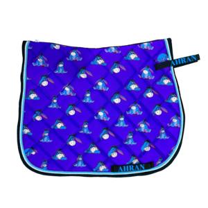 Sous-selles d'équitation haut de gamme personnalisées, tout usage, en polyester imprimé, doublure en polycoton, séchage rapide - Product Image 4