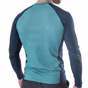 Vêtements de sport pour hommes, t-shirt de compression sans couture, coupe ajustée, vêtements de sport pour hommes, t-shirt de compression camouflage à manches longues, fitness - Product Image 4