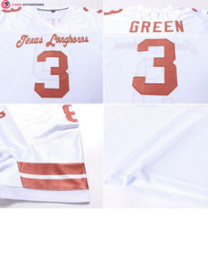 Venta al por mayor camisetas de fútbol americano uniformes de fútbol americano sublimación aceptada tamaños personalizados colores aceptados - Product Image 6