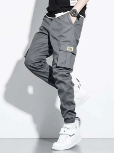 Pantalon cargo pour hommes femmes plusieurs poches pour le stockage ajustement confortable pour une tenue décontractée - Product Image 4