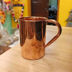 Vente flash : Tasse en cuivre pur anti-fuite, propriétés antibactériennes naturelles pour la consommation quotidienne et le bien-être, disponible à la vente - Product Image 5