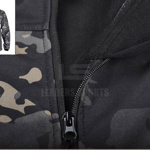 Chaquetas Tácticas Personalizadas de Alta Calidad Más Vendidas para Hombre, Material de Algodón/Poliéster, Diseños OEM, Impresión de Logotipo Personalizado - Product Image 4