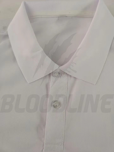 Camisa de Manga Corta para Hombre Bloodline, Color Sólido, Tejido de Algodón, Transpirable, de Secado Rápido, Corte Regular Formal, Marrón - Product Image 4