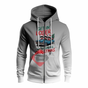 เสื้อฮู้ดสำหรับผู้ชายหลากสี3D มีฮู้ดผ้าฟลีซแบบสวมหัวพิมพ์ซับลิเมชันขนาดใหญ่พิเศษสำหรับฤดูหนาว - Product Image 2