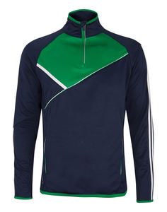 แจ็กเก็ตซิป GAA ครึ่งกระโดดผ้าโพลีเอสเตอร์มีขนาดพิเศษพิมพ์โลโก้ได้ตามต้องการ100% ผ้าถักฤดูร้อน - Product Image 1