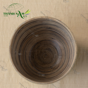 Juego de ensaladeras de bambú sostenible vietnamita, utensilios de cocina desechables ecológicos de laca tradicional al por mayor para servicio de alimentos - Product Image 4