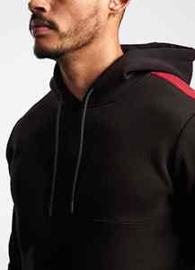 Casual Wear Hooded Solid Mens 2-Piece Full-Zipper Gym <b>Jogging</b> Suit Breathable Plus Size Fitness Training Sportswear Set - Product Image 5