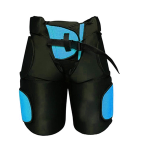 Pantalones cortos de nuevo estilo 100% poliéster con nombre del equipo OEM gran oferta pantalones de hockey sobre hielo transpirables profesionales personalizados - Product Image 5