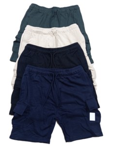 Fashionable High Quality <b>Slim</b> <b>Fit</b> <b>Cargo</b> 6 Pocket with Drawstring for Men's Knitted <b>Short</b> pant - Product Image 6